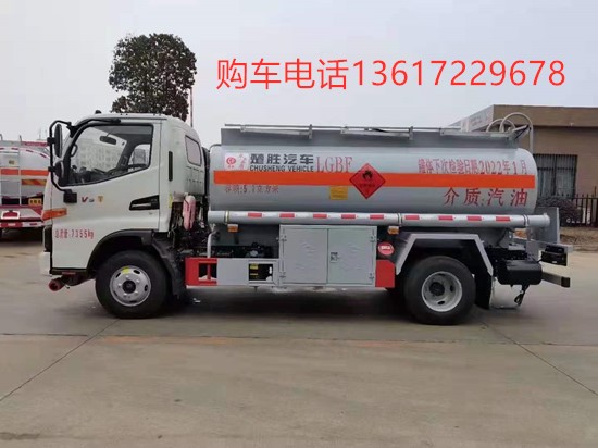 国六江淮5吨油罐车
